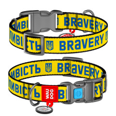 Нашийник Сміливість Nylon WauDog CoLLar