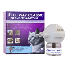 Анти-стрес для котів дифузор та замінний блок Feliway Classic Ceva