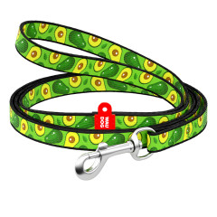 Повідець Nylon з малюнком "Авокадо" (ш. 10мм. д. 122см.) WauDog CoLLar