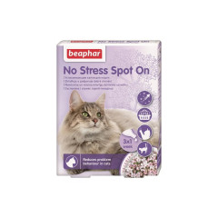 Анти-стрес краплі для котів 1 піпетка Spot On No Stress Beaphar