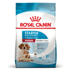 Сухий корм для цуценят Medium Mother & Babydog Starter Size Health Nutrition Royal Canin