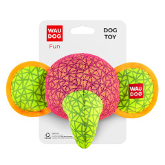 Іграшка м'яка Слон, рожевий Fun WauDog CoLLar