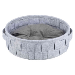 Лежак плетений сірий Kuschelplatz Trixie