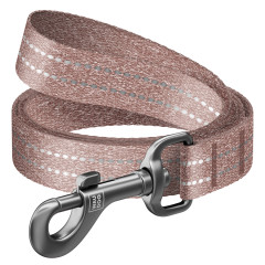 Повідець (ш. 25мм. д. 200см.) коричневий Re-cotton WauDog CoLLar