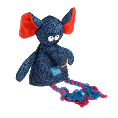 Іграшка м'яка Слон Dog Toy With Squeaker Misoko&Co