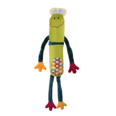 Іграшка м'яка Жаба Dog Toy With Squeaker Misoko&Co