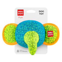 Іграшка м'яка Слон блакитний Fun WauDog CoLLar