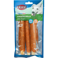 Ласощі для собак з куркою 140 г. Chewing Rolls Denta Fun Trixie