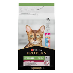 Сухий корм для котів з тріскою та форелю Sterilised Pro Plan Purina