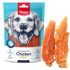 Ласощі для собак філе курки 100 г. Jerky Chiken Wanpy