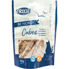 Ласощі для котів куьики з лососем 50г Be Nordic Trixie