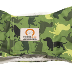 Підгузник багаторазовий для самців багаторазові камуфляж Reusable Diapers for Males Misoko&Co