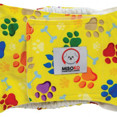 Підгузник багаторазовий для самців багаторазові лапи Reusable Diapers for Males Misoko&Co