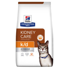 Ветеренарна дієта для котів з куркою Kidney Care K/D Prescription Diet Hill's