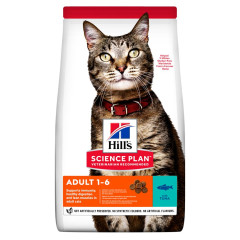 Сухий корм для котів з тунцем Adult 1-6 Cat Science Plan Hill's