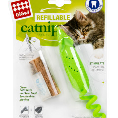 Іграшка мишка гумова Catnip GiGwi