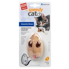 Іграшка мишка на колесах 9 см. Seedy Catch GiGwi