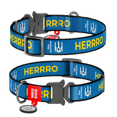 Нашийник Патрон метал Nylon WauDog CoLLar