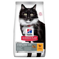 Сухий корм для котів з куркою Mature Adult 7+ Sterilised Cat Science Plan Hill's