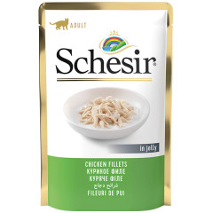 Вологий корм для котів з куркою Wet Schesir