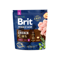Сухий корм для собак з куркою Adult S Brit Premium