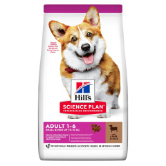 Сухий корм для собак з ягням Adult 1-6 Small & Mini Science Plan Hill's