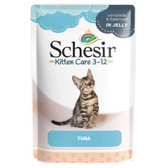 Вологий корм для кошенят з тунцем Kitten Wet Schesir