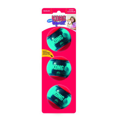 Іграшка м'яч 3 шт. Squeezz Action Ball Kong